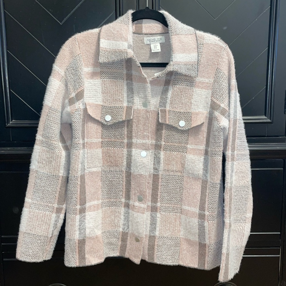 Pink & Grey Shacket